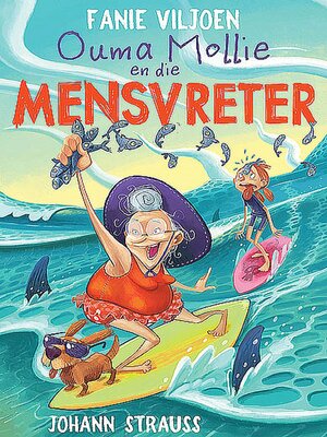 cover image of Ouma Mollie en die mensvreter